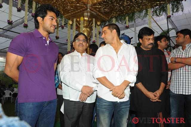 Ram Charan Yevadu Muhurat - 77